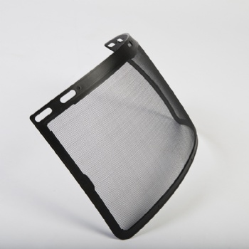  Safety face shield with ultra-lightweight steel mesh shield	
