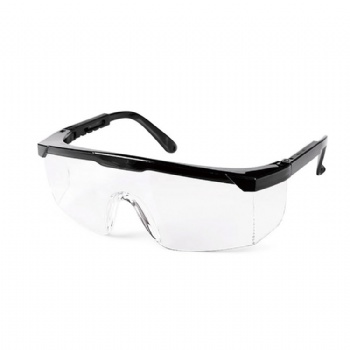  CE EN166 anti-fog adjustable side arms safety goggles	