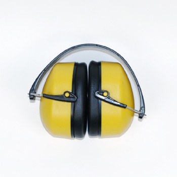  Popular Yellow Color Folding Earmuff NRR 29dB Noise Blocking Earmuffs	